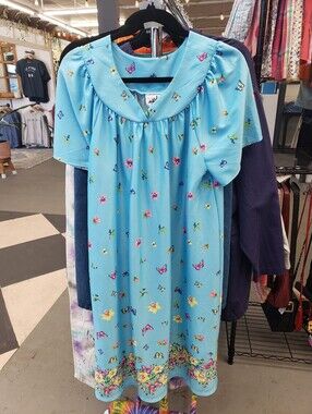 Vintage 1980s 1990s Butterfly Butterflies Muumuu